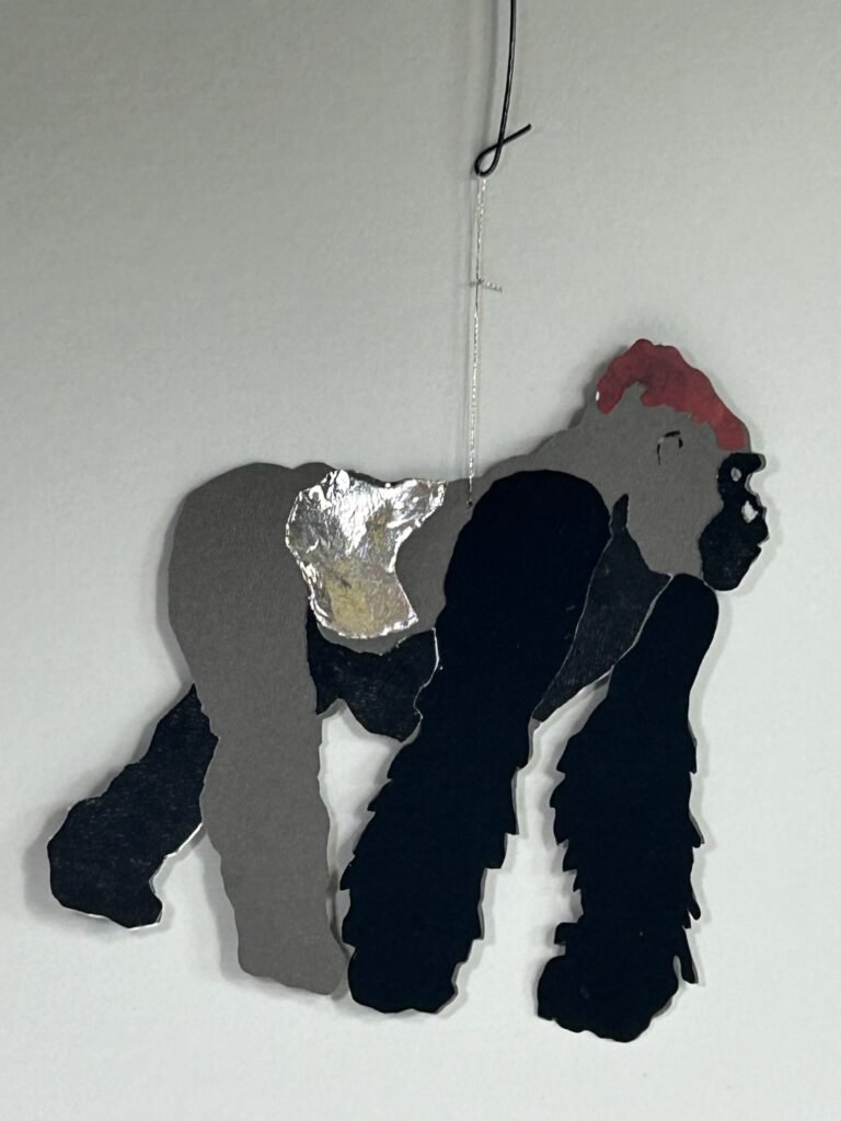 Gorilla Paper Ornament