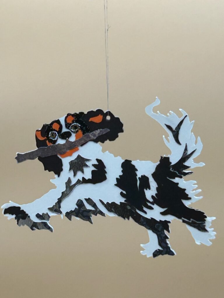 King Charles Cavalier Spaniel Paper Ornament
